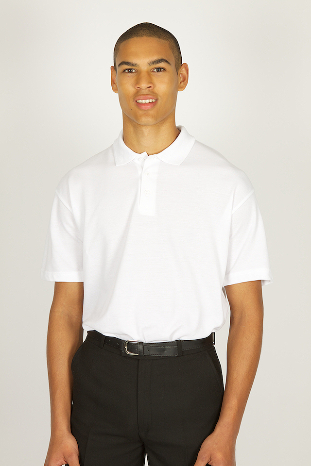 White Polo Shirt Unisex